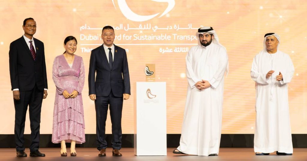 Legend World Rent a Car wins the prestigious Dubai Award for Sustainable Transport (DAST)