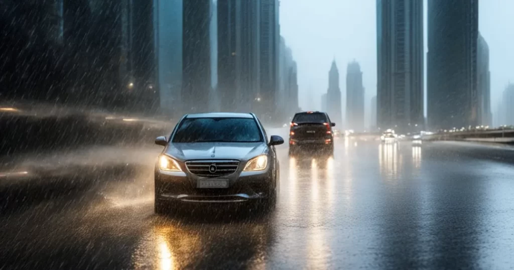 Raining in Dubai – The list of ten weather-related traffic violations and fines